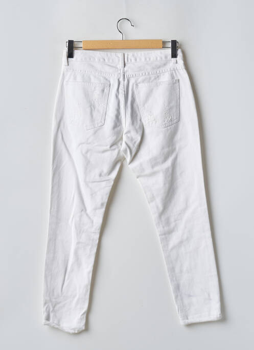 Jeans coupe slim blanc VILA femme