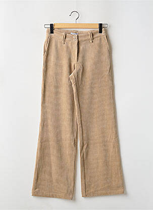 Pantalon flare marron SUBDUED femme