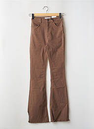 Jeans bootcut marron SUBDUED femme
