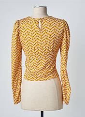 Blouse jaune ONLY pour femme seconde vue