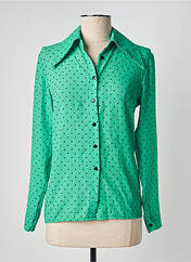 Blouse vert OGL pour femme seconde vue