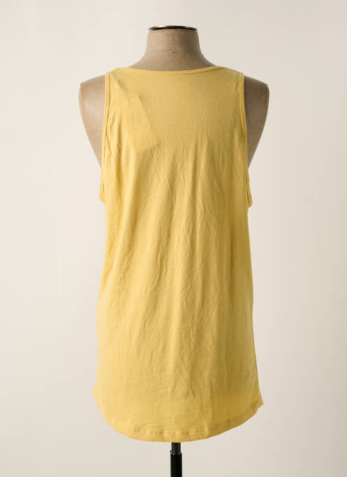 Débardeur jaune JACK & JONES pour homme