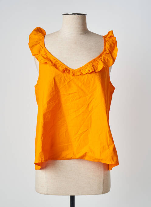 Débardeur orange VERO MODA pour femme