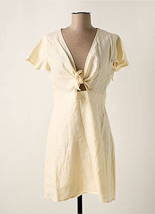 Robe courte beige NA-KD pour femme