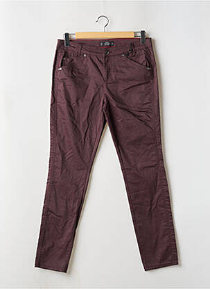 Pantalon slim violet STREET ONE femme