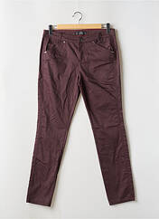 Pantalon slim violet STREET ONE pour femme seconde vue