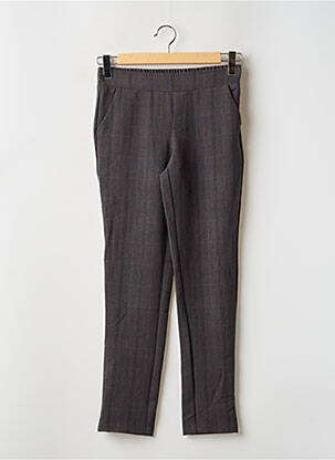 Pantalon chino gris ZABAIONE femme
