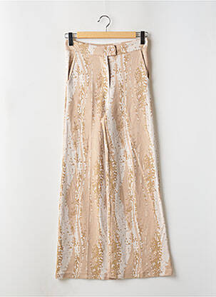 Pantalon flare beige AMELIE & AMELIE femme