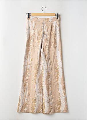 Pantalon flare beige AMELIE & AMELIE femme