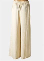 Pantalon flare beige MILLENIUM pour femme seconde vue