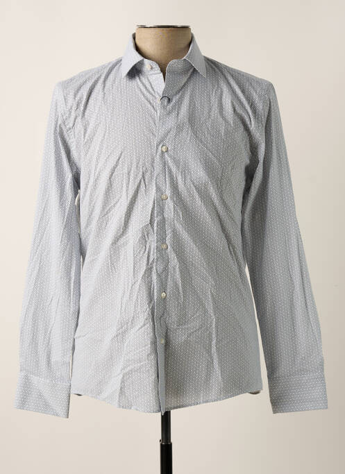 Chemise manches longues blanc BRUCE & BUTLER  pour homme