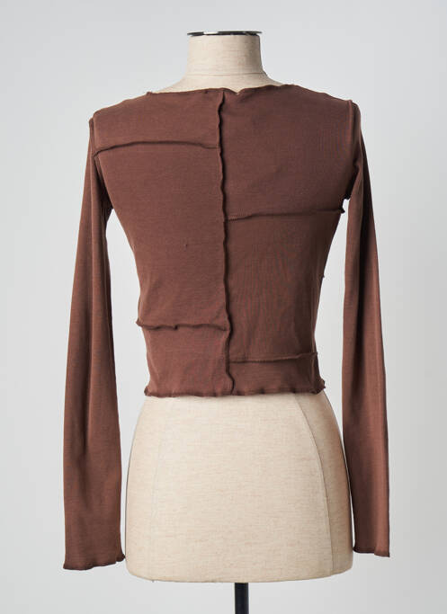 T-shirt marron SUBDUED pour femme