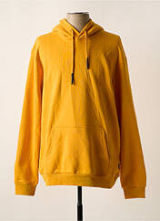 Sweat-shirt à capuche jaune ONLY&SONS pour homme seconde vue