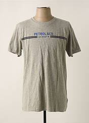 T-shirt gris PETROL INDUSTRIES pour homme seconde vue