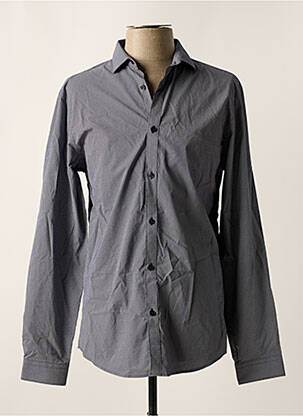 Chemise manches longues bleu JACK & JONES pour homme