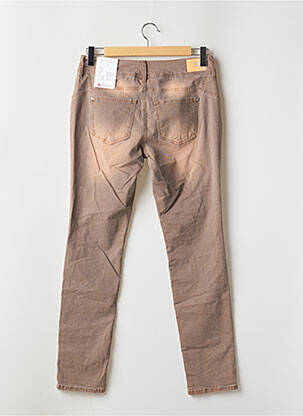 Jeans coupe droite marron STREET ONE femme