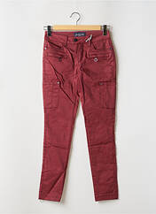 Pantalon cargo rouge STREET ONE pour femme seconde vue