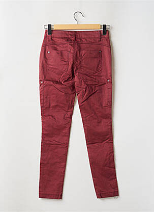 Pantalon cargo rouge STREET ONE femme