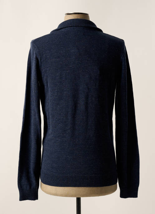 Gilet manches longues bleu TOM TAILOR pour homme