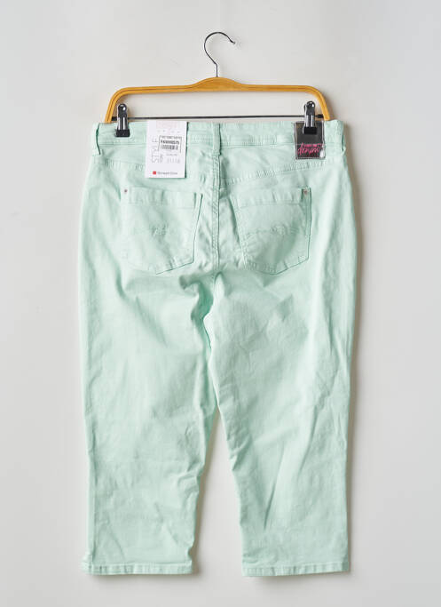 Jeans coupe slim vert STREET ONE pour femme