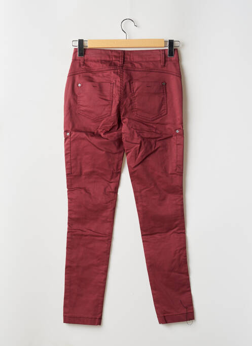 Pantalon cargo rouge STREET ONE pour femme