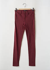 Pantalon slim rouge ONLY pour femme seconde vue