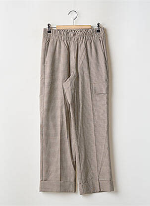 Pantalon flare beige OPUS femme