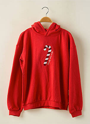 Sweat-shirt rouge ONLY fille