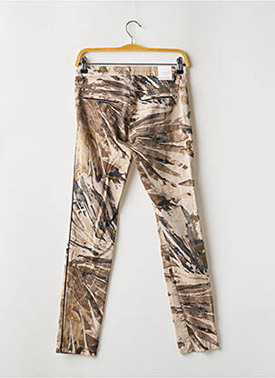 Jeans coupe slim beige PLEASE femme