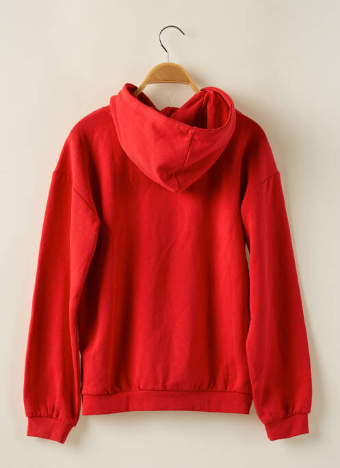 Sweat-shirt rouge ONLY pour fille