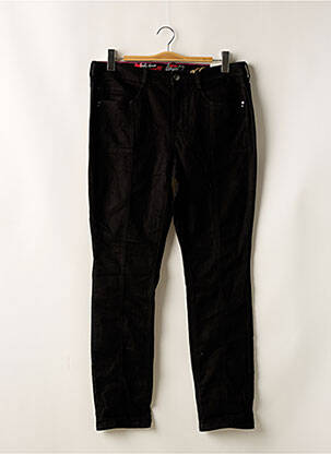 Jeans coupe slim noir STREET ONE femme