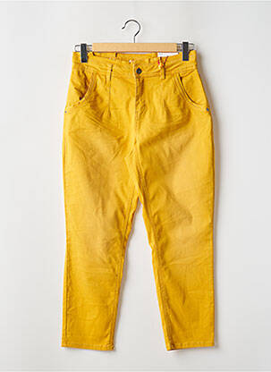 Jeans coupe slim jaune STREET ONE femme