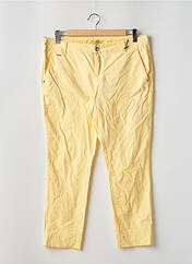 Pantalon chino jaune STREET ONE pour femme seconde vue