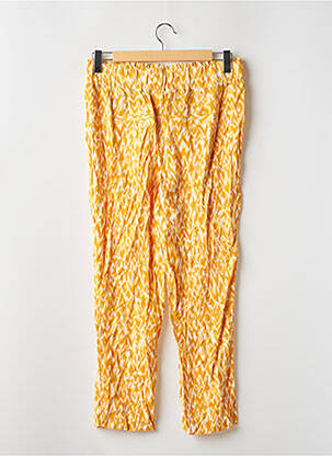 Pantalon flare jaune STREET ONE femme