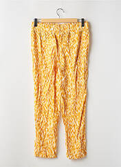 Pantalon flare jaune STREET ONE pour femme seconde vue