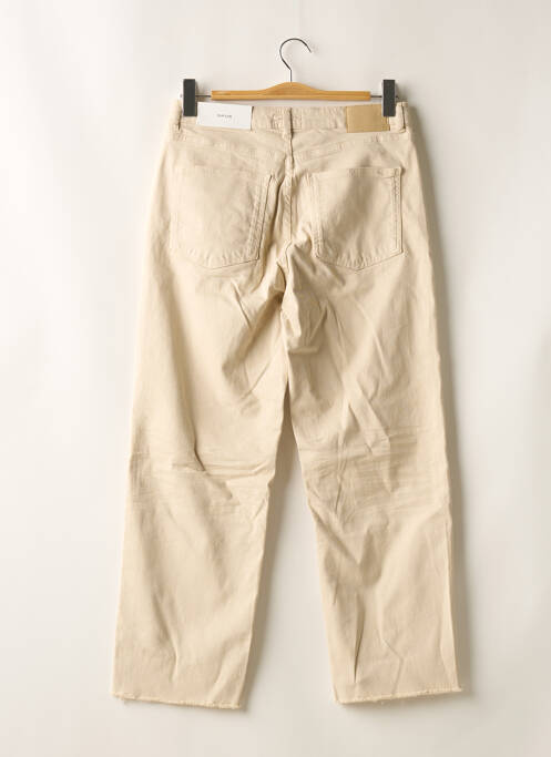 Jeans coupe droite blanc OPUS pour femme