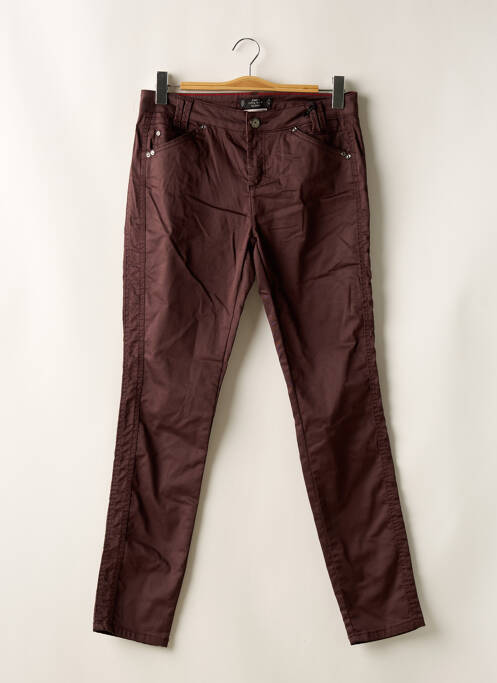 Pantalon slim rouge STREET ONE pour femme