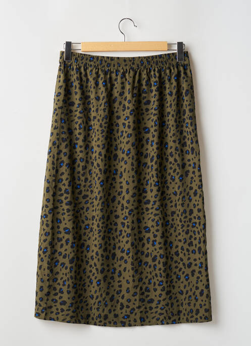 Jupe mi-longue rouge ONLY pour femme