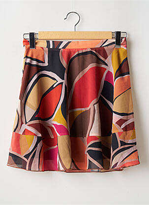 Jupe courte marron MOLLY BRACKEN femme