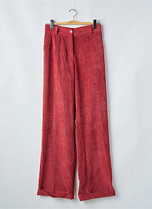 Pantalon droit rouge KOCCA femme