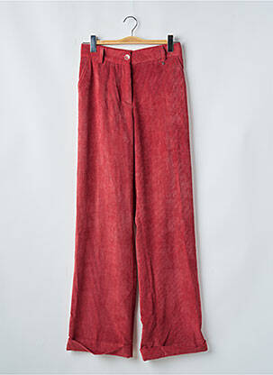 Pantalon droit rouge KOCCA pour femme