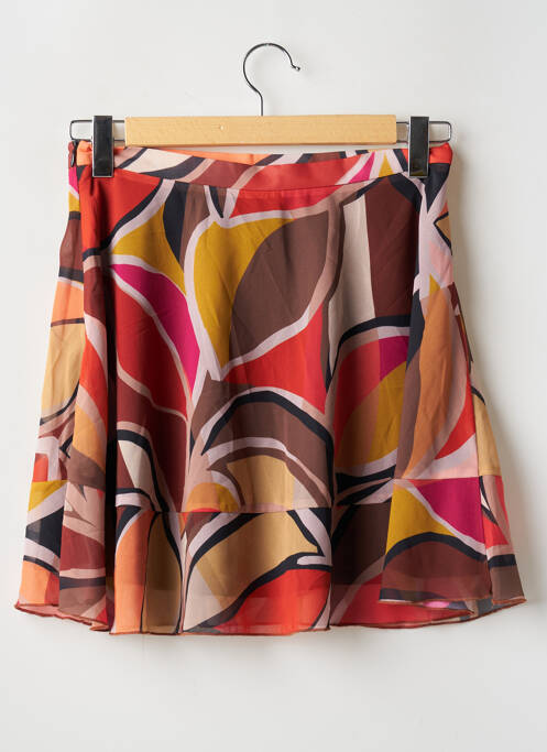 Jupe courte marron MOLLY BRACKEN pour femme