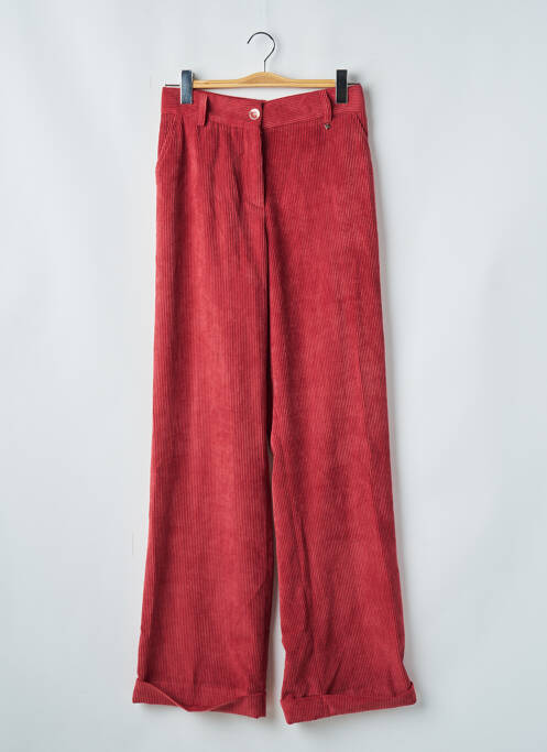 Pantalon droit rouge KOCCA pour femme