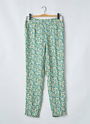 Pantalon flare vert LE TEMPS DES CERISES femme
