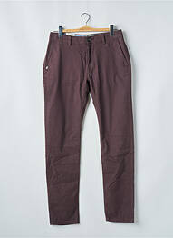 Pantalon chino marron TOM TAILOR homme