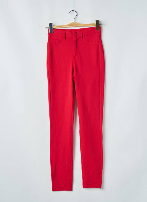 Jeans skinny rouge GUESS pour femme