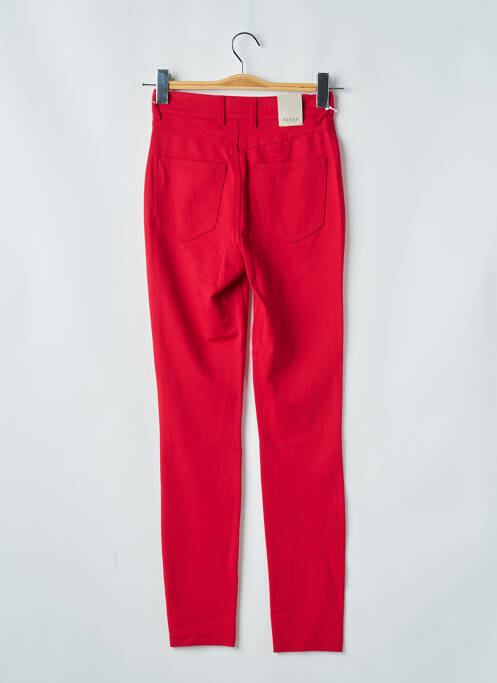 Jeans skinny rouge GUESS pour femme