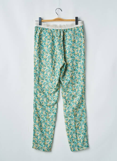 Pantalon flare vert LE TEMPS DES CERISES pour femme