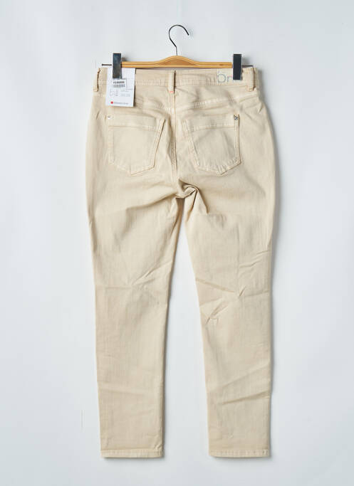 Jeans coupe slim beige STREET ONE pour femme