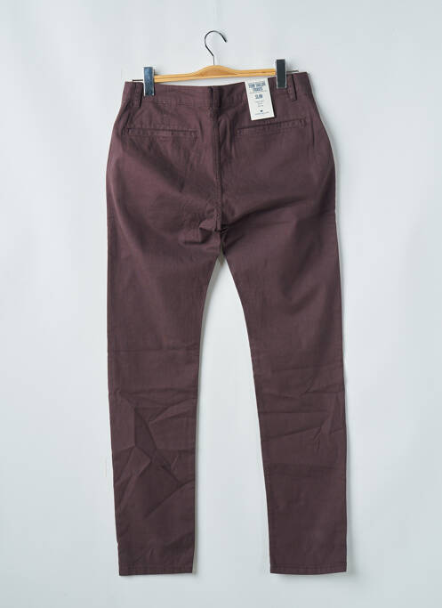 Pantalon chino marron TOM TAILOR homme